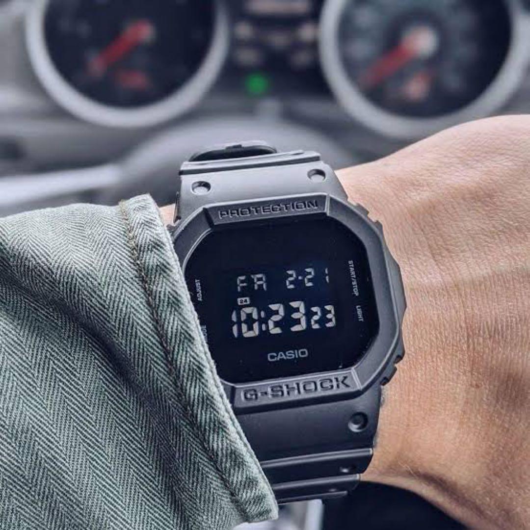 Casio G-Shock All-Black Watch — Genuine Japan Import