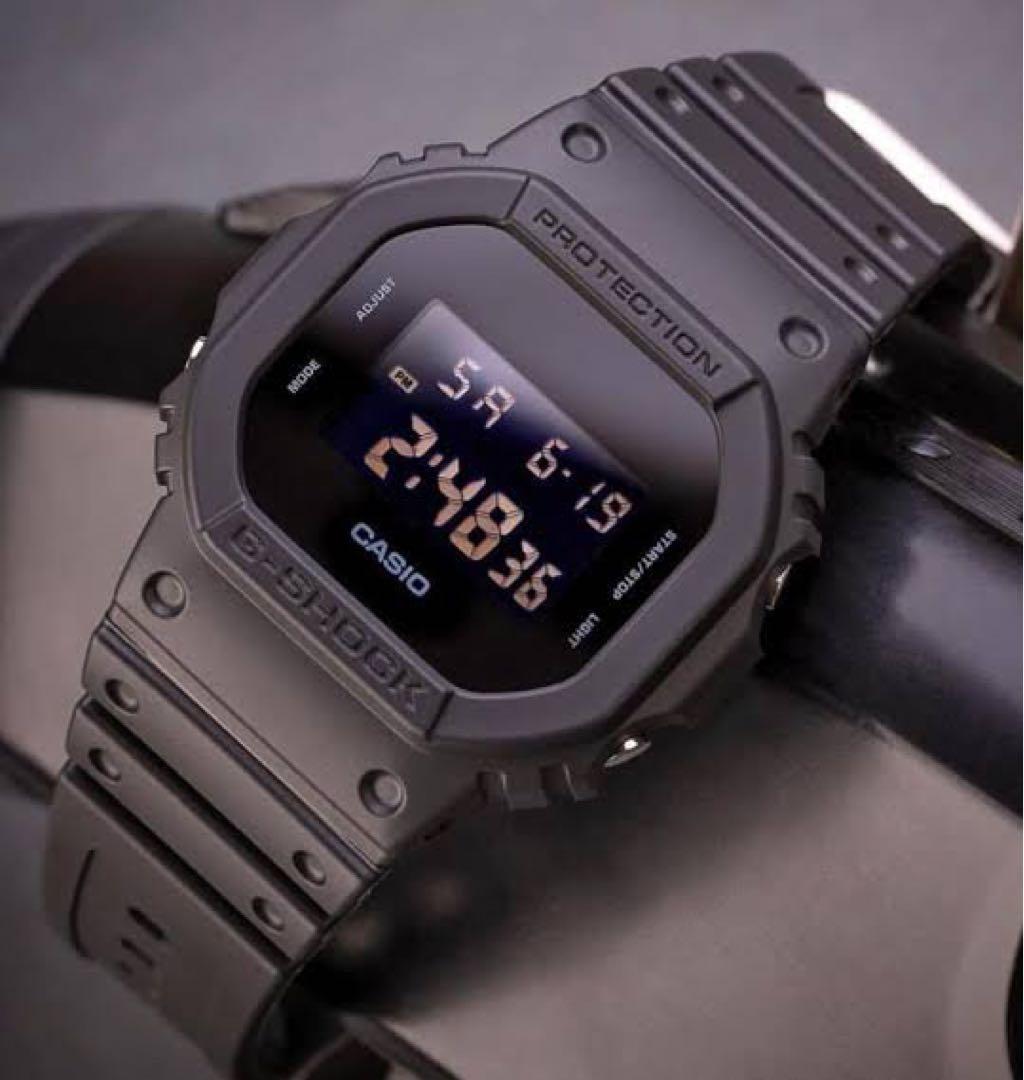 Casio G-Shock All-Black Watch — Genuine Japan Import