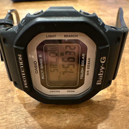 Casio Baby-G Multi Band 6 Watch Black and Pink Japan Import
