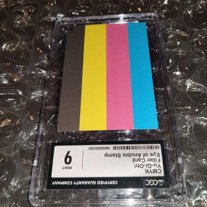 Yugioh print error hologram Filar test card from Japan import in used good condition