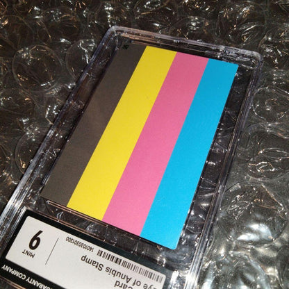 Yugioh print error hologram Filar test card from Japan import in used good condition
