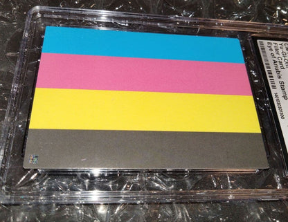 Yugioh print error hologram Filar test card from Japan import in used good condition