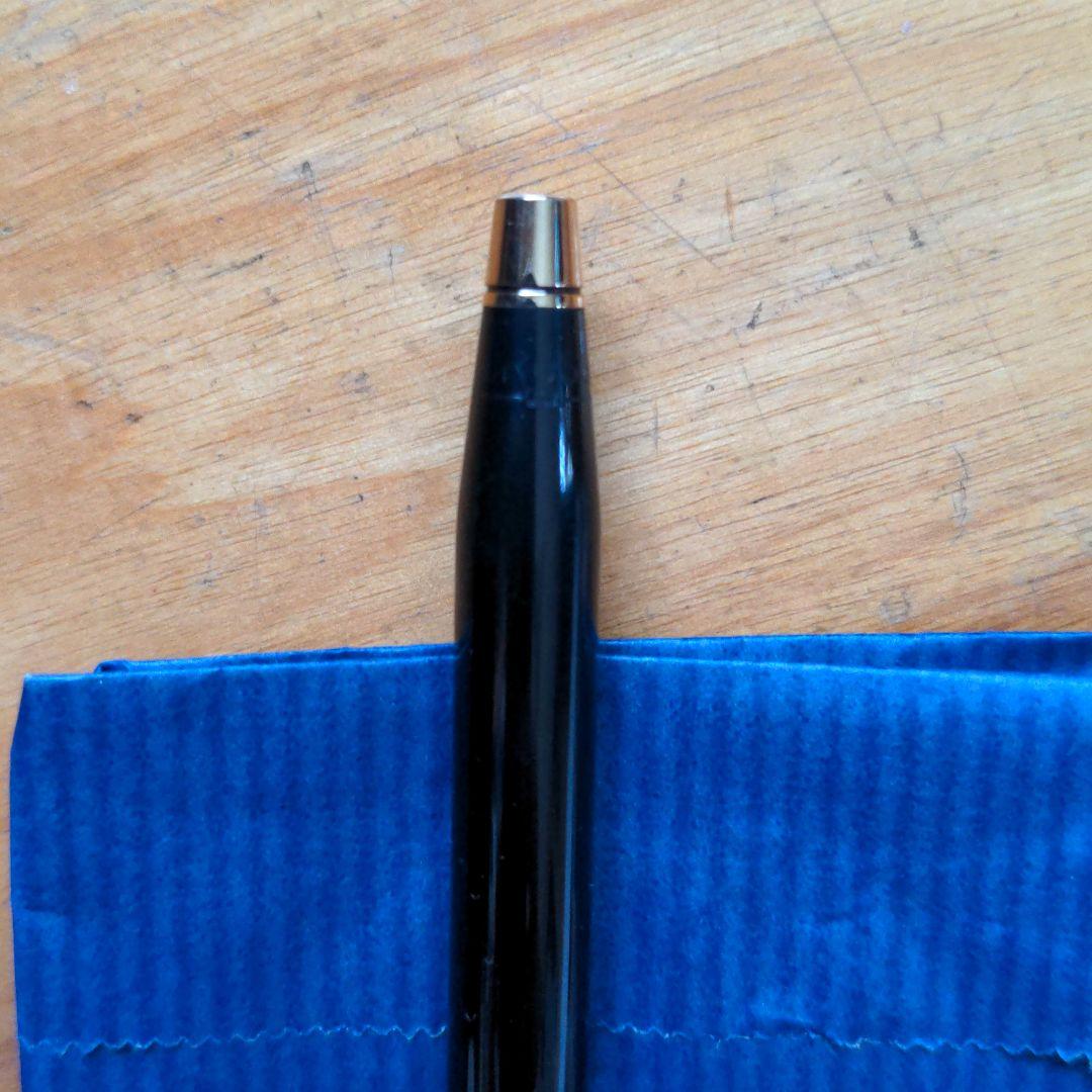 Cross Made in USA 90s American Low-Cost Ballpoint Pen Black Vintage Collectible — Japan Import