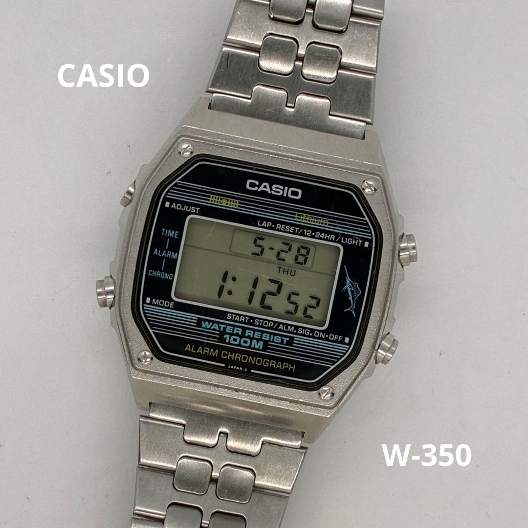 Casio W-350 Kaji Model Vintage Works