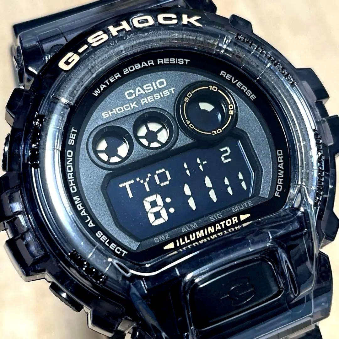 Casio G-Shock GD-X6900 Skeleton Black Watch — Japan Import