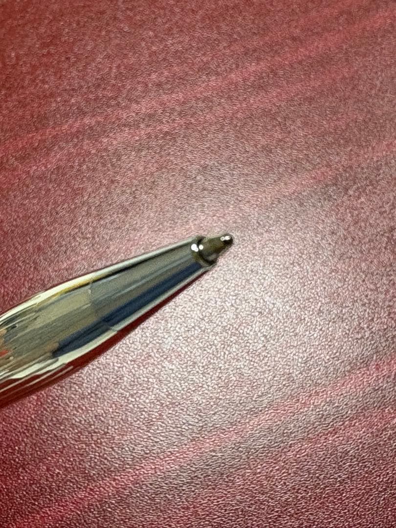 Silver Cross Century 2 sterling silver ballpoint pen with medium black refill, Japan import