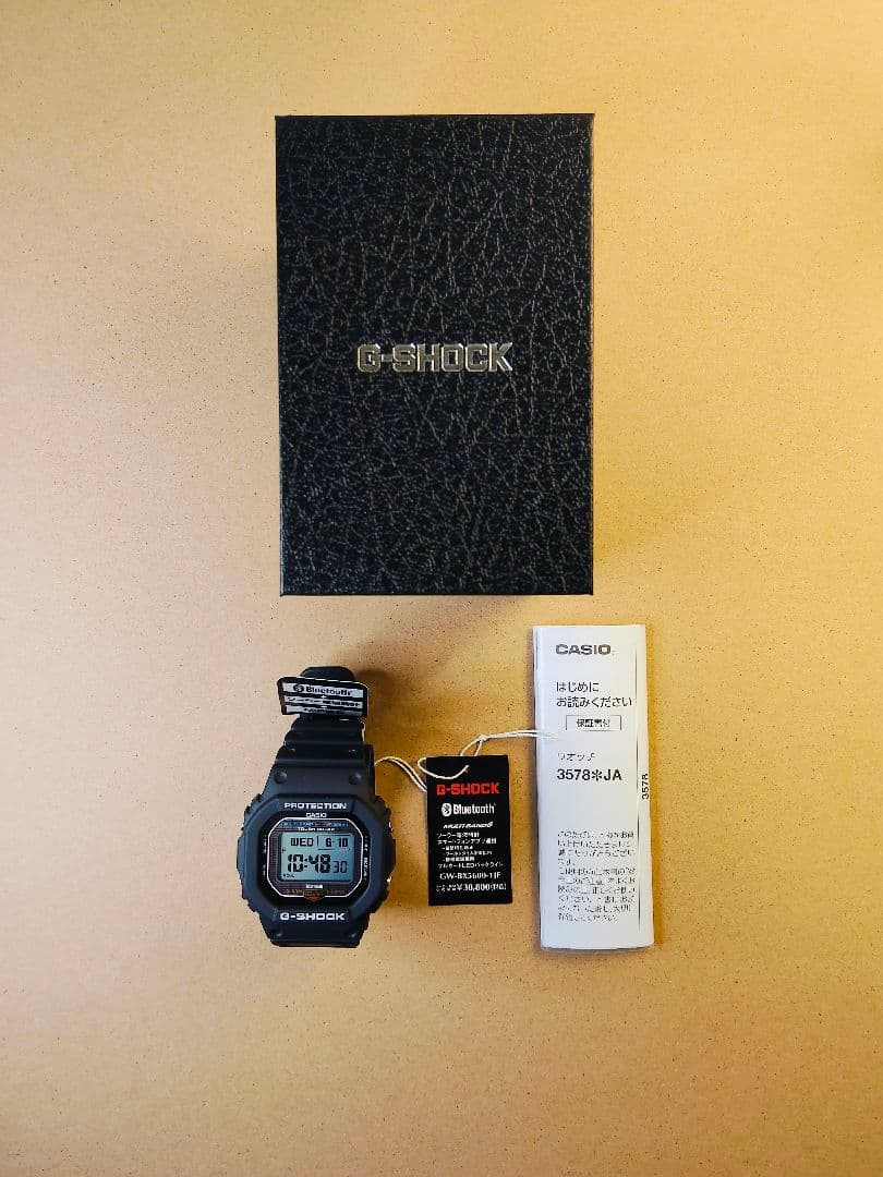 Casio G-Shock Digital GW-BX5600-1JF Model Square Solar Watch — Japan Import