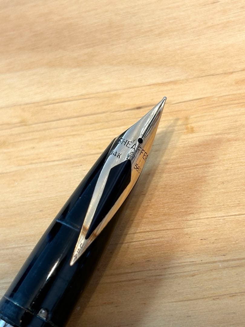 Sheaffer Imperial Fountain Pen With K14 585 Sterling Silver Nib — Japan Import