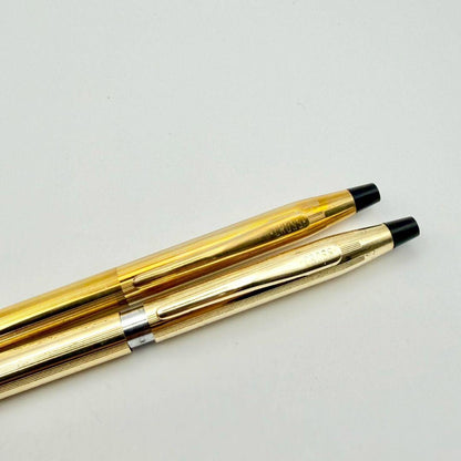 Cross 12KT Gold Filled Pen Set #53032 — Japan Import