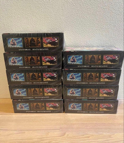 Bandai Pokémon Mega Dreamex 9-box sealed pack box with original shrink wrap from Japan