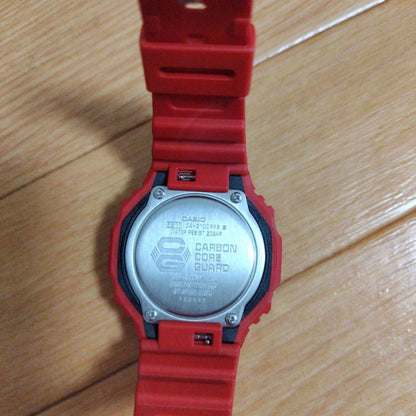 Casio G-Shock GA-2100RRB-4ADR Watch with Reversed LCD Japan Import