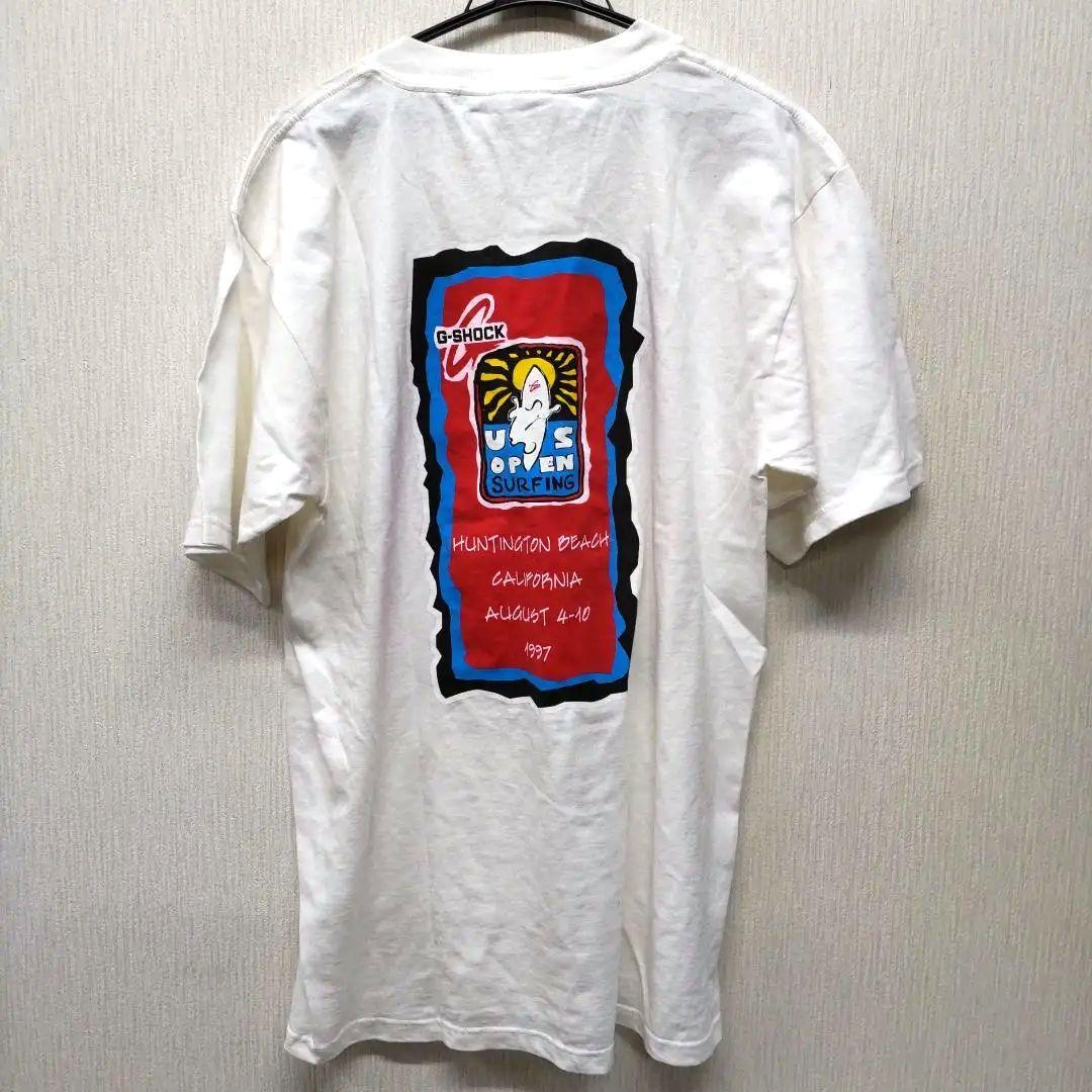 Casio G-Shock Surfing T-Shirt US Open Rare