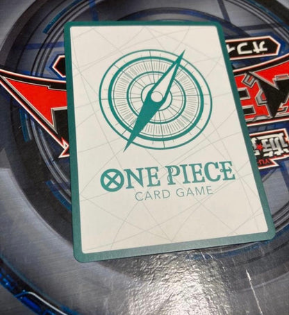 Sheet of Uta Super Parallel Don Cards from One Piece with detailed artwork