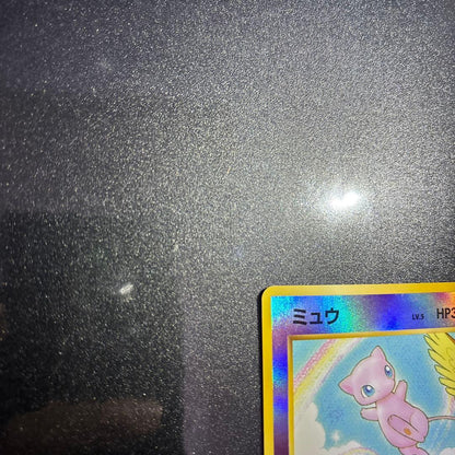 Nintendo Pokemon Old Version Mew Southern Island collectible card stored in protective magnetic loader