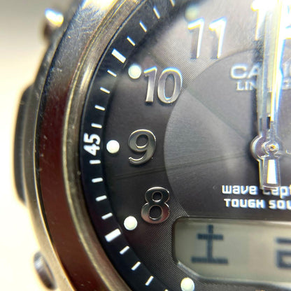 Casio Lineage Wave Ceptor Solar Watch Series LCW-100 in Silver