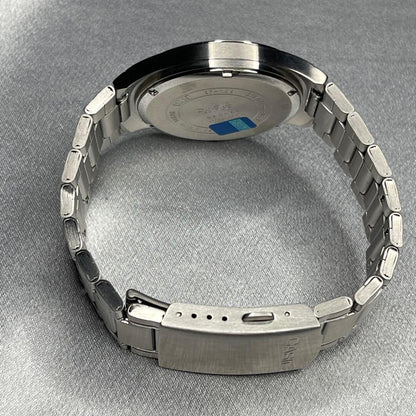 Casio Edifice EF-100 Watch with Silver Band and Brown Dial