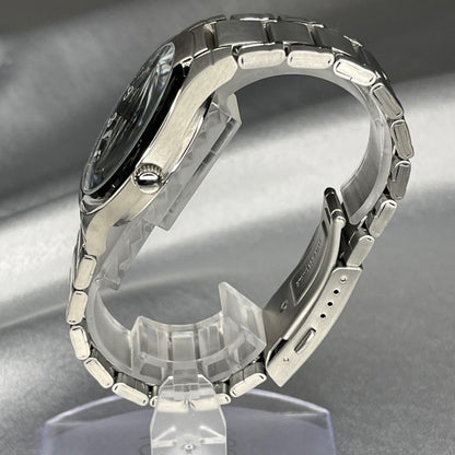 Casio Edifice EF-100 Watch with Silver Band and Brown Dial