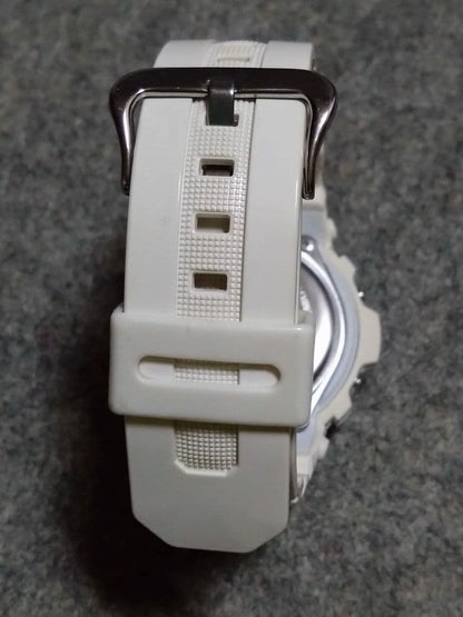 Casio G-Shock Tough Solar AWG-M100SGA-7AJF Watch White & Gold — Japan Import