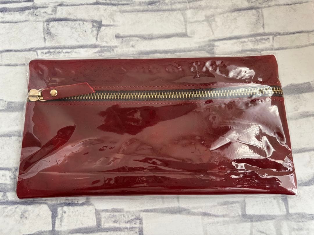 Yashica Genuine Leather Pen Case Vintage Leather Large Capacity Red Leather Pen Organizer — Japan Import