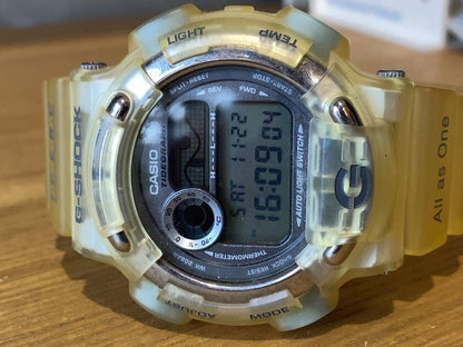 Casio G-Shock 1998 International Dolphin and Whale Conference Model Clear Yellow