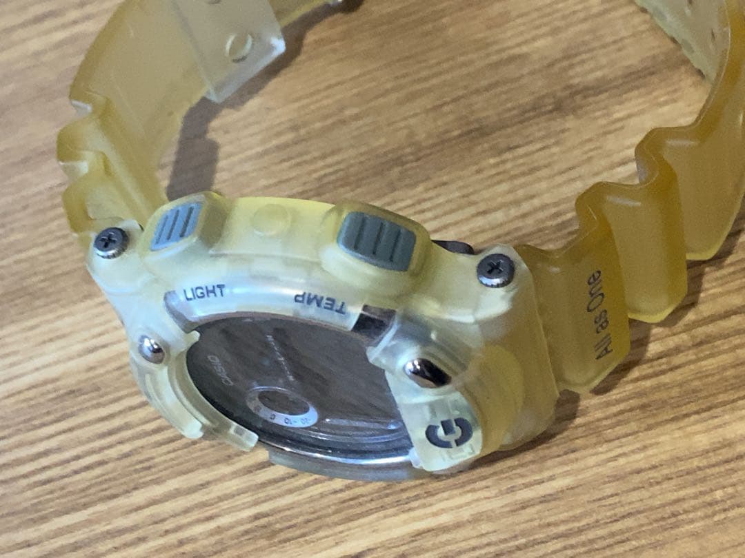 Casio G-Shock 1998 International Dolphin and Whale Conference Model Clear Yellow