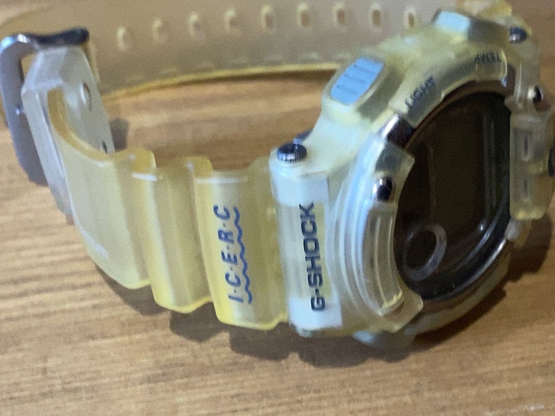 Casio G-Shock 1998 International Dolphin and Whale Conference Model Clear Yellow
