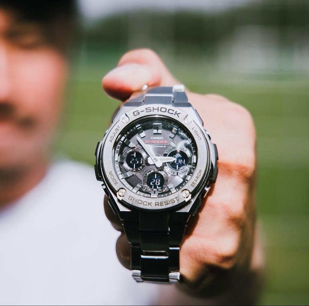 Casio G-Shock GST-W310D-1AJF Radio Wave Solar Watch with Complete Packaging