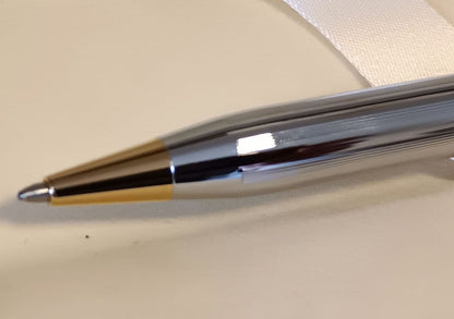 Cross Century II Medalist Ballpoint Pen N3302WG Made in USA Unisex Blue Ink — Japan Import