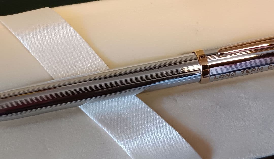 Cross Century II Medalist Ballpoint Pen N3302WG Made in USA Unisex Blue Ink — Japan Import