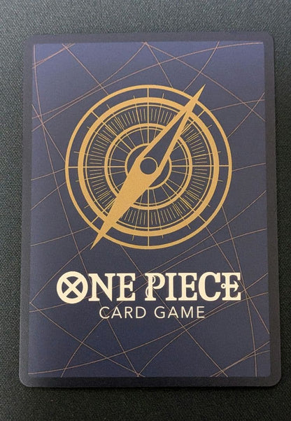 One Piece Tashigi SP card model OP06-050 from Japan import showing front with slight scratches