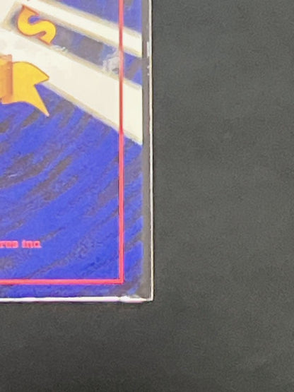 Pokemon Gengar collectible trading card with an old back pattern from Japan