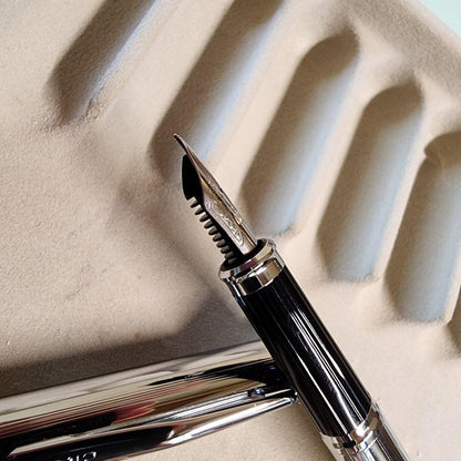 Cross Century II Chrome Fountain Pen — Japan Import