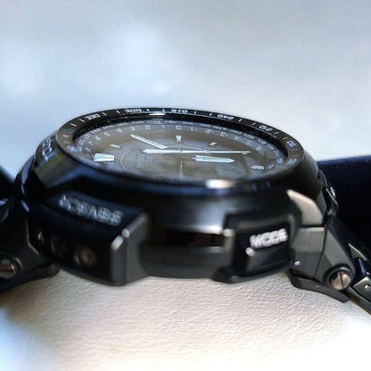 Casio Pro Trek PRW-5100-1JF Radio Solar Multi Band 6 Watch in Black Japan Import