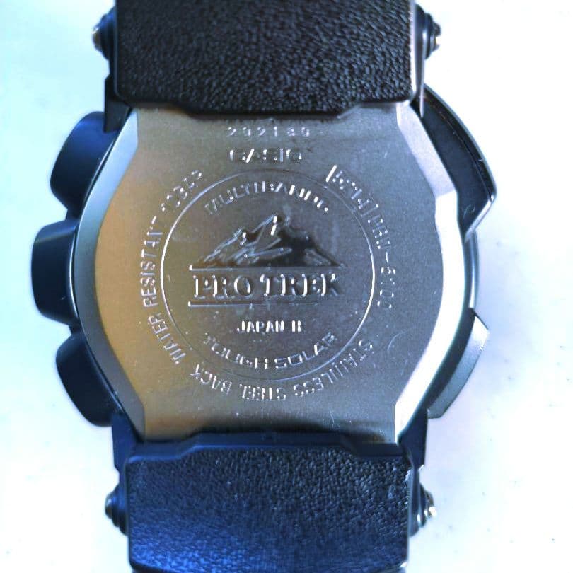 Casio Pro Trek PRW-5100-1JF Radio Solar Multi Band 6 Watch in Black Japan Import