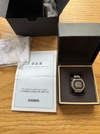 Casio Digital Watch CRW-001-1 Silver — Japan Import