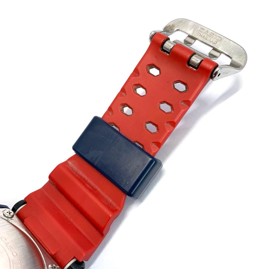 Casio G-Shock R7-3140 Digital Watch Red/Navy Model — Japan Import