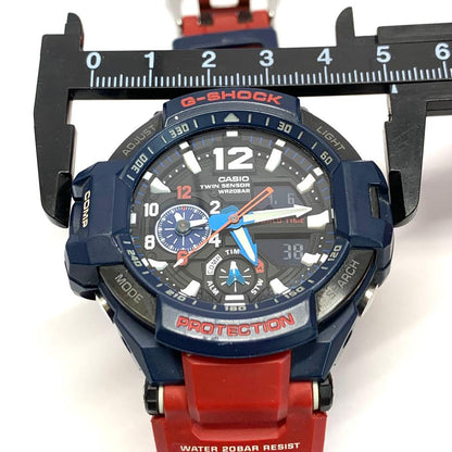Casio G-Shock R7-3140 Digital Watch Red/Navy Model — Japan Import