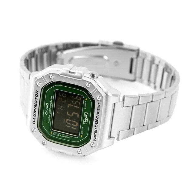 Casio Japan Import Digital Watch with 50M Water Resistance and 7-Year Battery