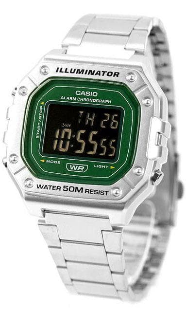 Casio Japan Import Digital Watch with 50M Water Resistance and 7-Year Battery