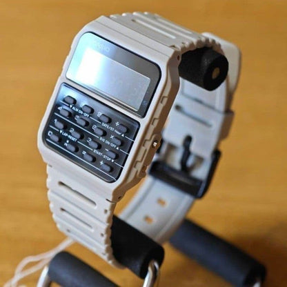 Casio Calculator Watch CA-53WF-8B Data Bank Overseas Model Retro & Rare Design