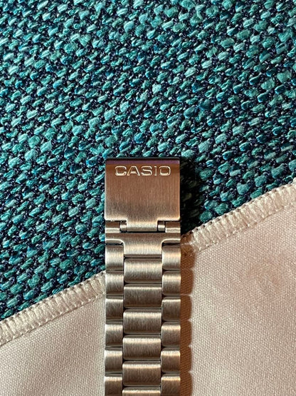Casio Analogue Digital Quartz Watch with Turquoise Dial