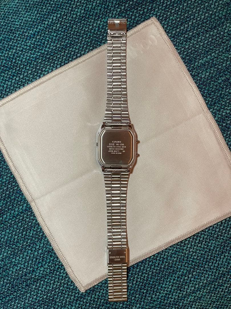 Casio Analogue Digital Quartz Watch with Turquoise Dial