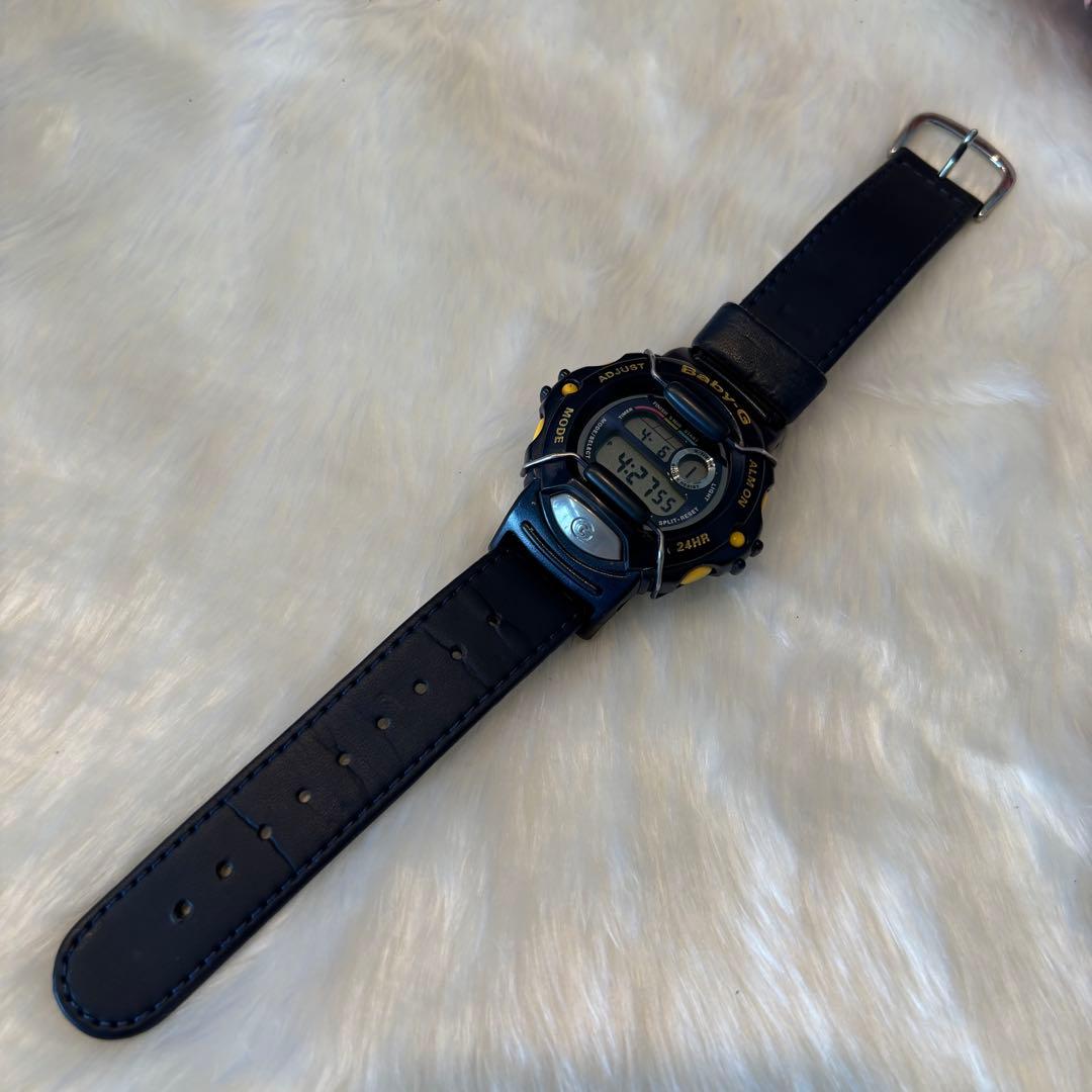 Casio Baby-G BGX-100 Digital Watch for Women Yellow/Navy Japan Import