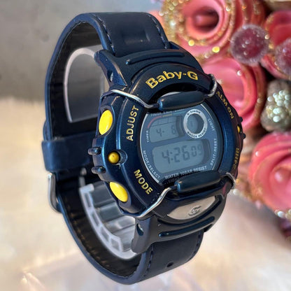 Casio Baby-G BGX-100 Digital Watch for Women Yellow/Navy Japan Import