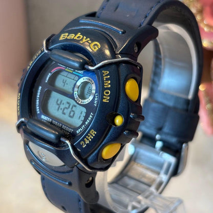 Casio Baby-G BGX-100 Digital Watch for Women Yellow/Navy Japan Import