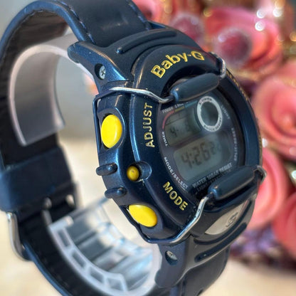 Casio Baby-G BGX-100 Digital Watch for Women Yellow/Navy Japan Import