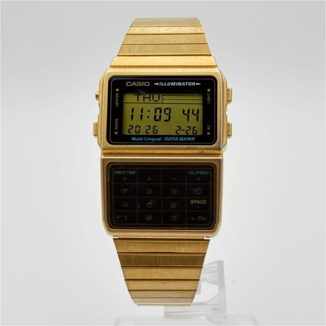 Casio DBC-611G Data Bank Watch with Small Screen Blemishes — Japan Import