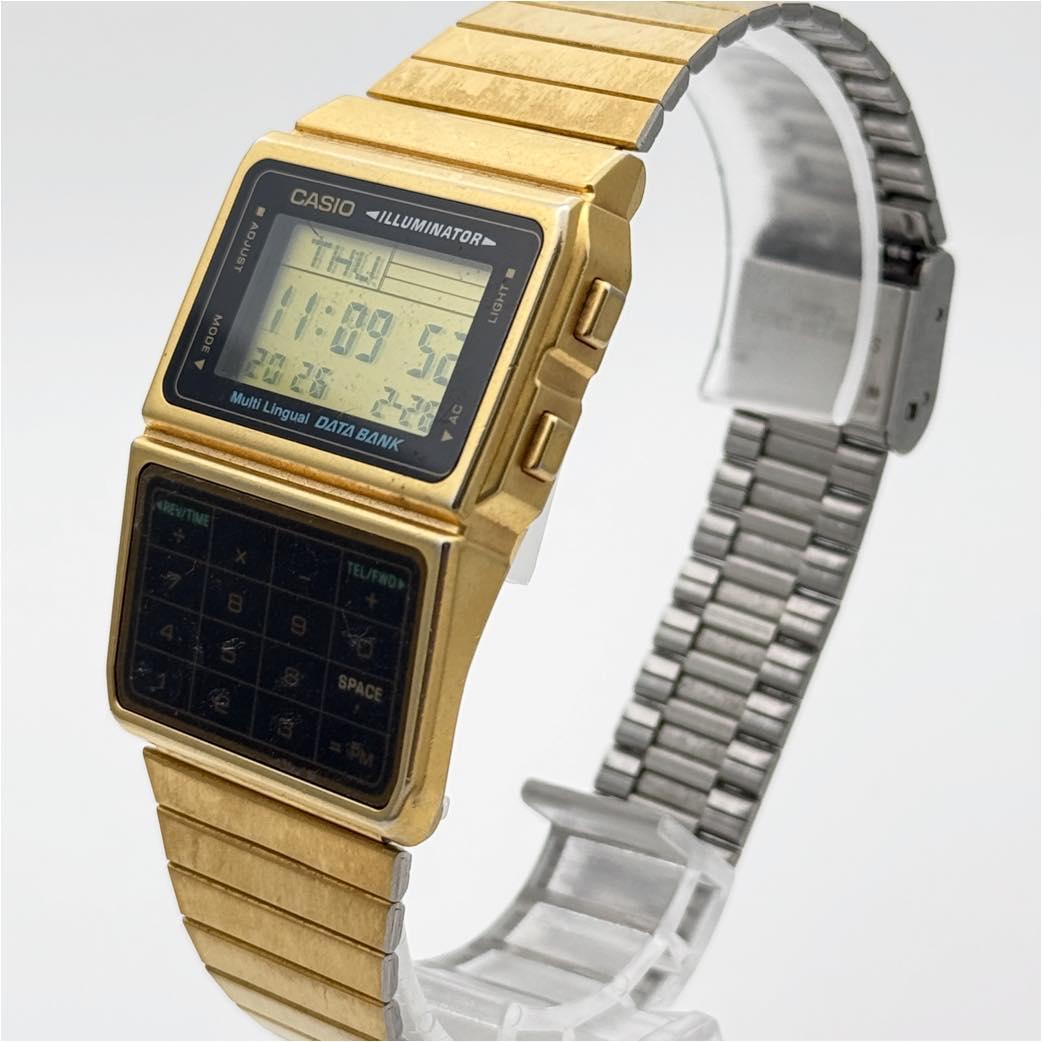 Casio DBC-611G Data Bank Watch with Small Screen Blemishes — Japan Import