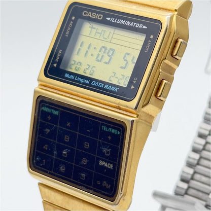 Casio DBC-611G Data Bank Watch with Small Screen Blemishes — Japan Import