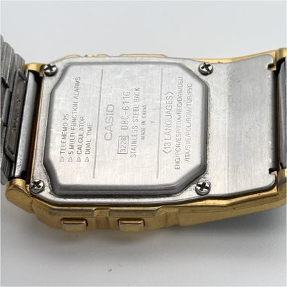 Casio DBC-611G Data Bank Watch with Small Screen Blemishes — Japan Import